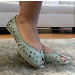 Top shop suede flats